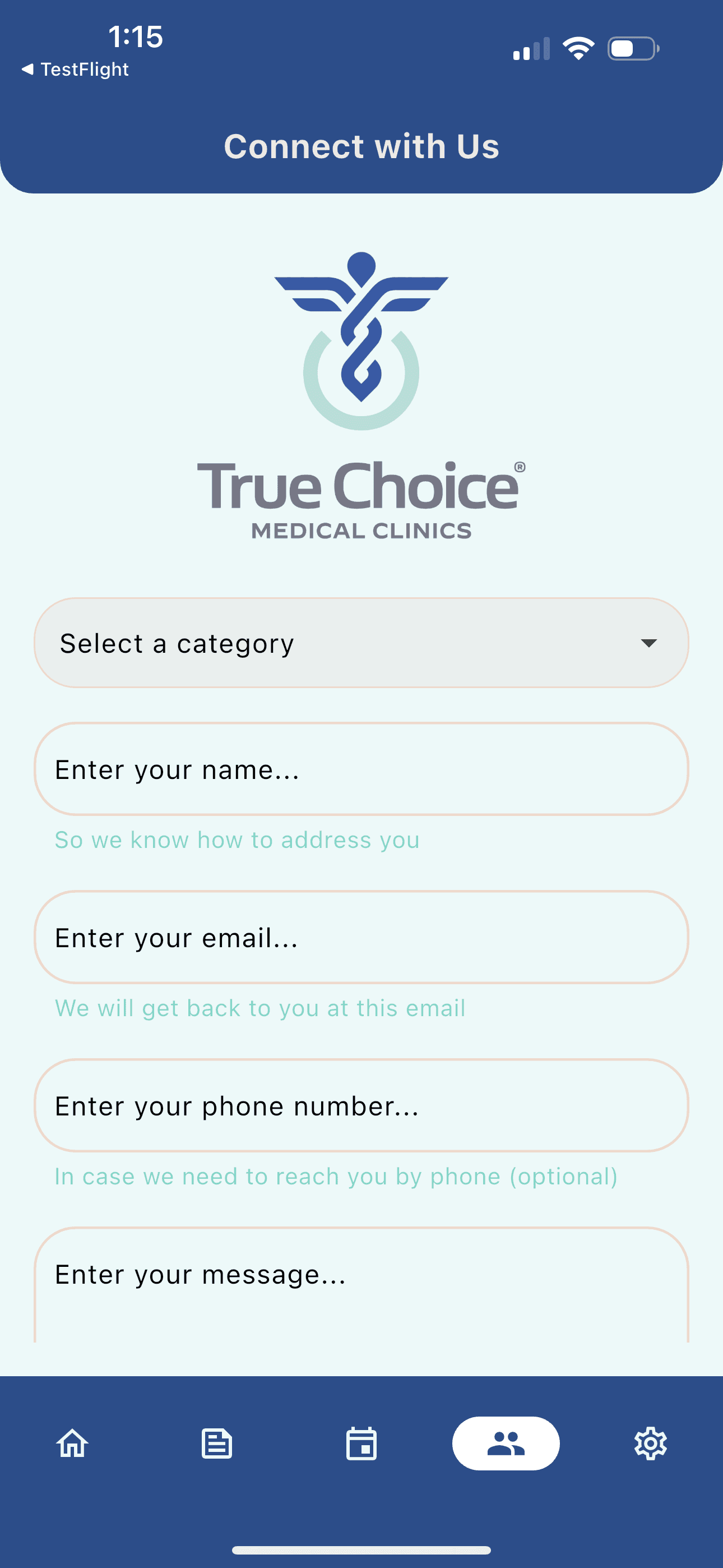 True Choice Accessibility Features